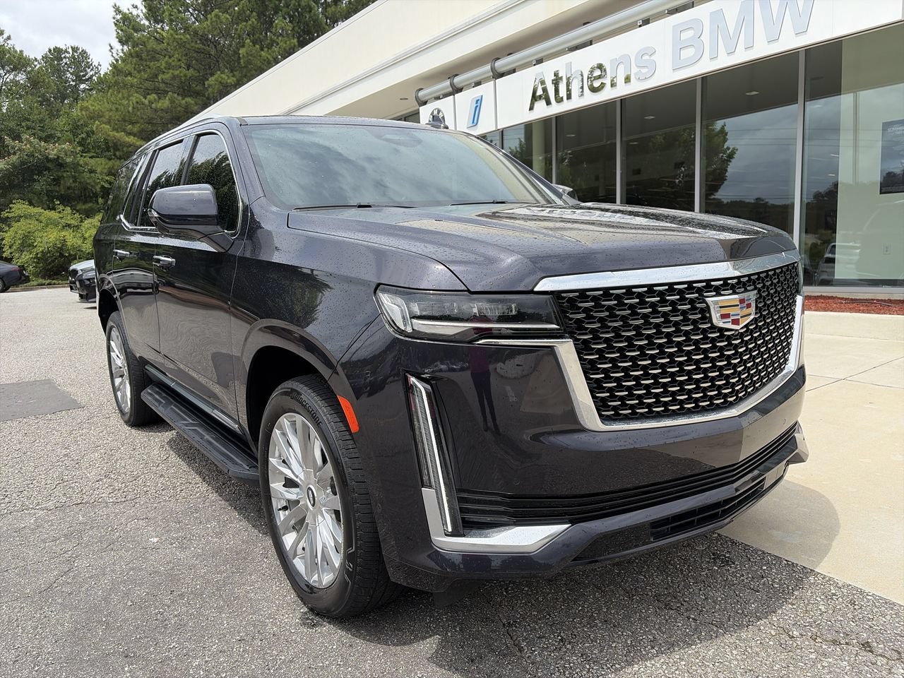 Used 2024 Galactic Gray Metallic Cadillac 4WD Premium Luxury image 1