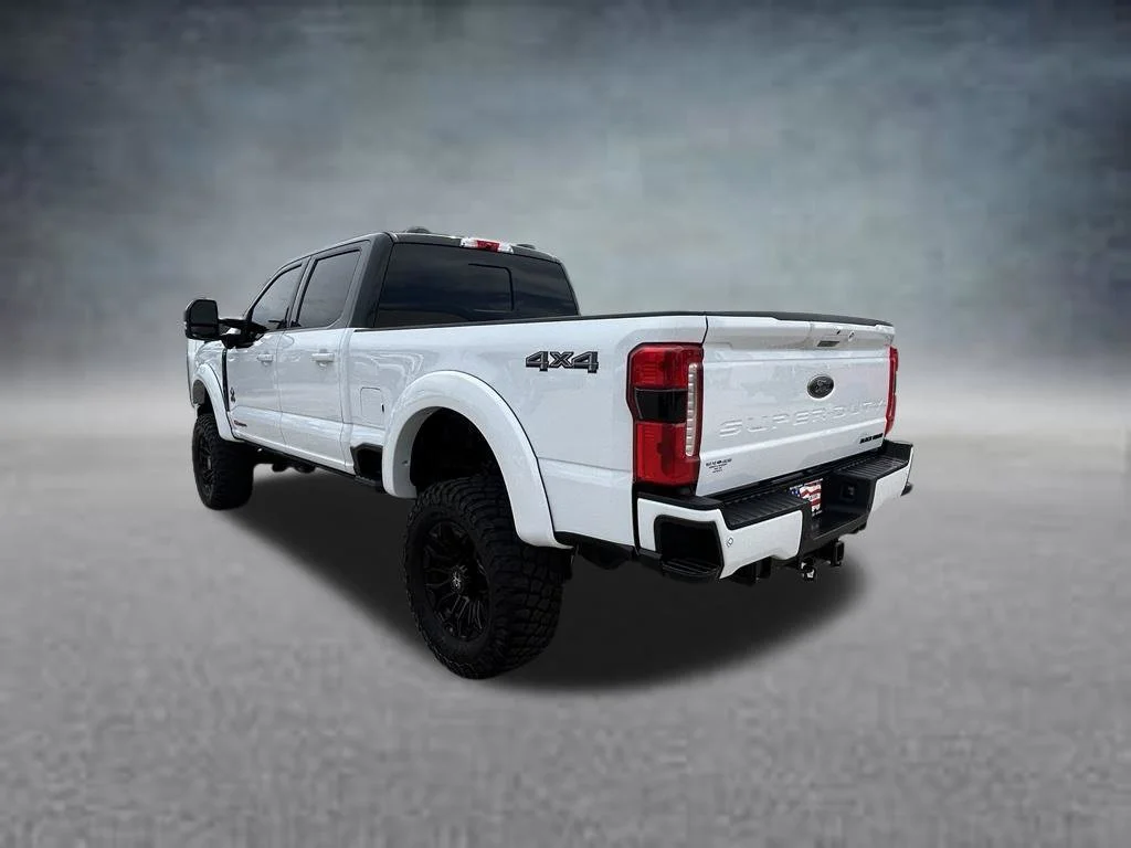Used 2024 Oxford White Ford LARIAT LIFTED BLACK WIDOW PKG image 7