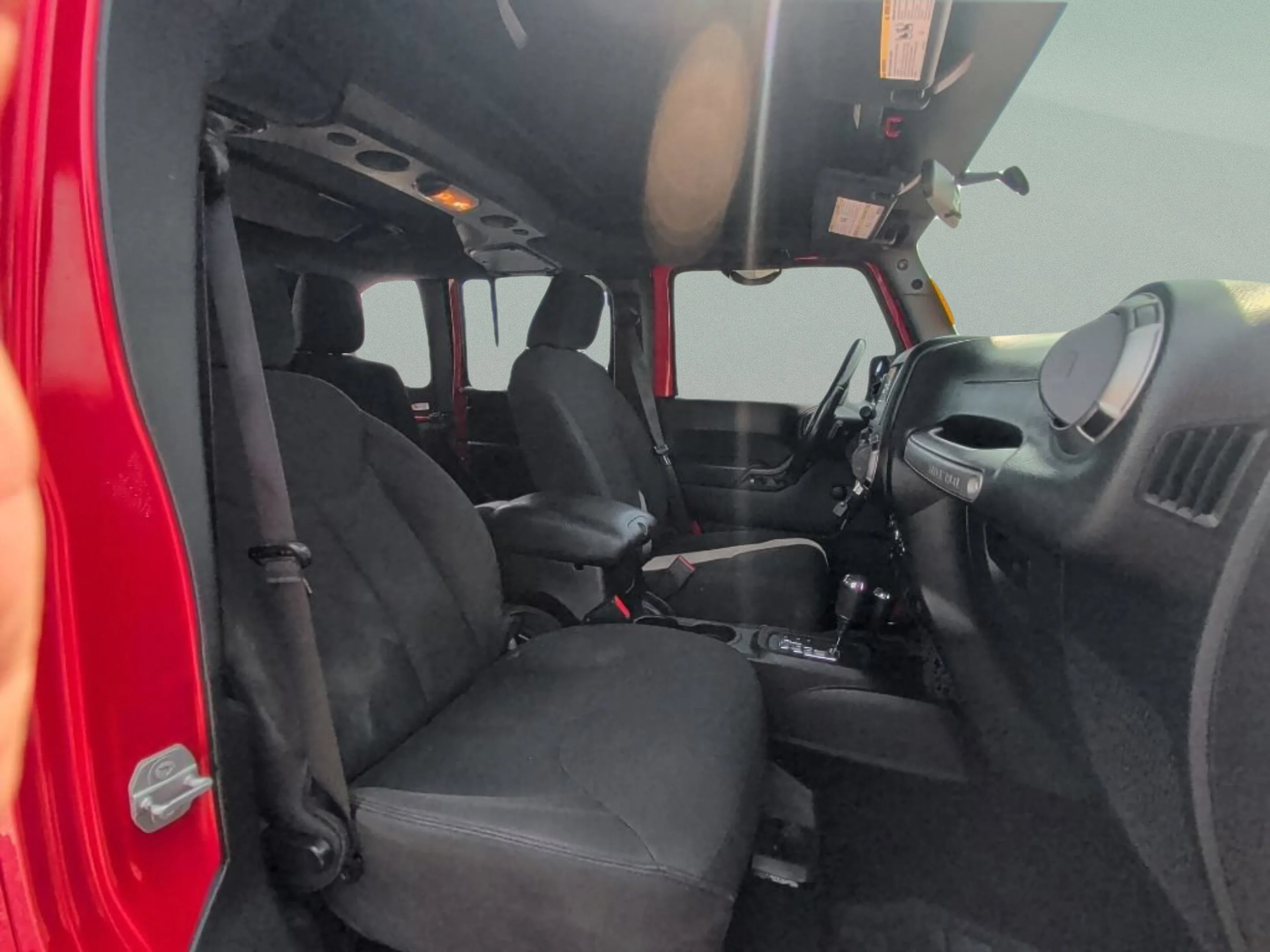Used 2015 Firecracker Red Clear Coat Jeep Sport image 31