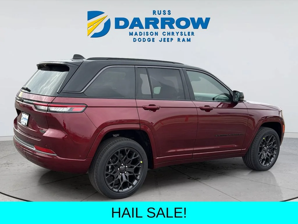 New 2026 Velvet Red Pearl-Coat Exterior Paint Jeep Summit image 5
