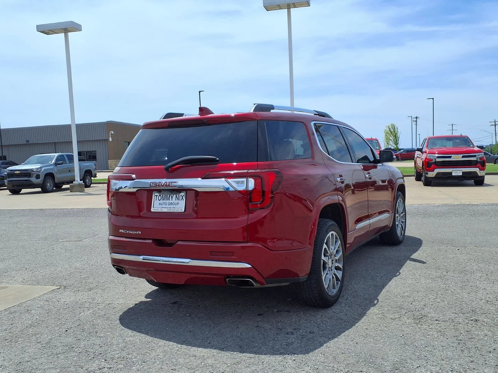 Used 2023 Volcanic Red Tintcoat GMC Denali image 22