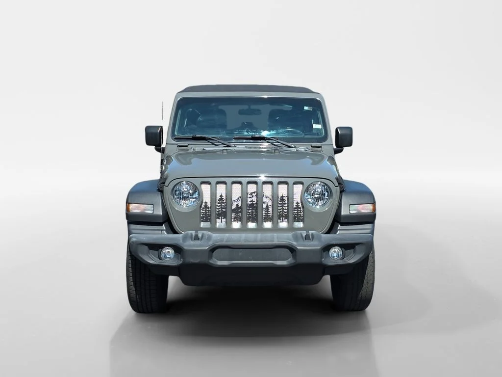 Used 2021 Sting-Gray Clearcoat Jeep Unlimited Sport image 8