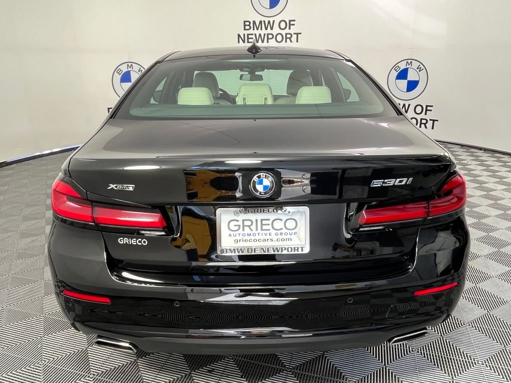 Used 2023 Black BMW 530i xDrive image 12