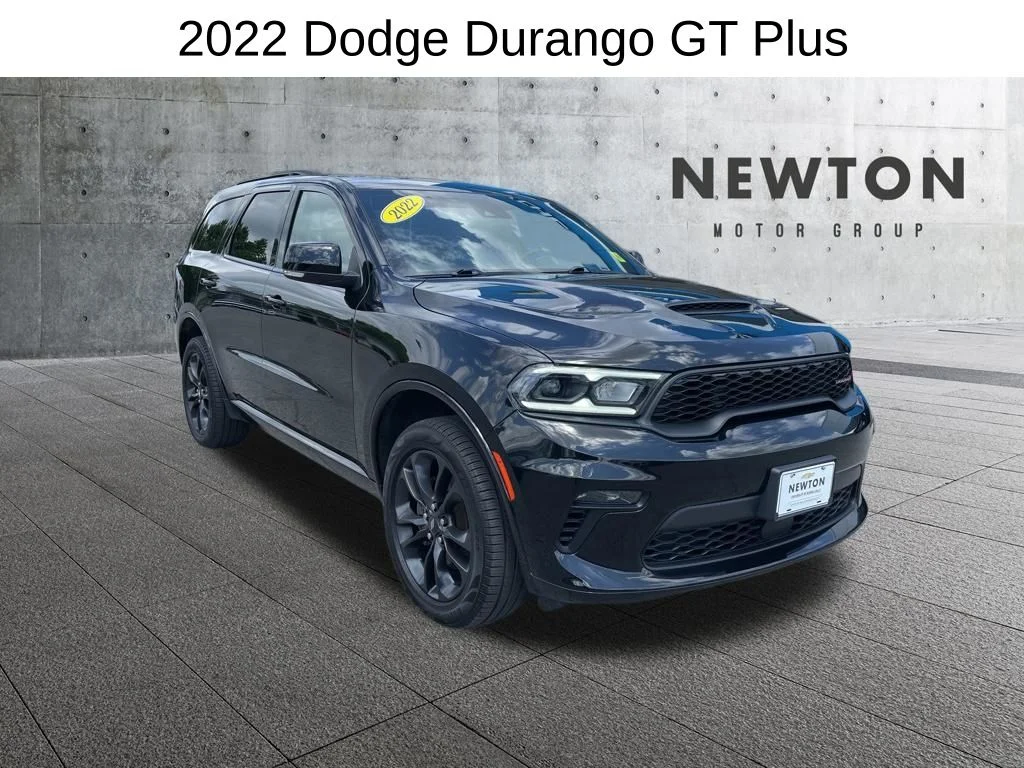Used 2022 Black Clearcoat Dodge GT Plus image 1