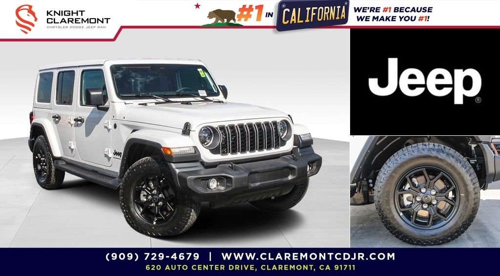 New 2026 Bright White Clearcoat Jeep California Edition image 1