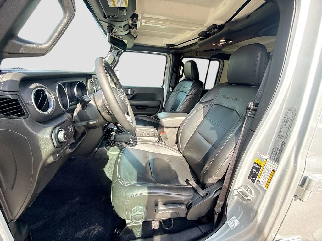 Used 2023 Silver Jeep Sahara 4xe image 23
