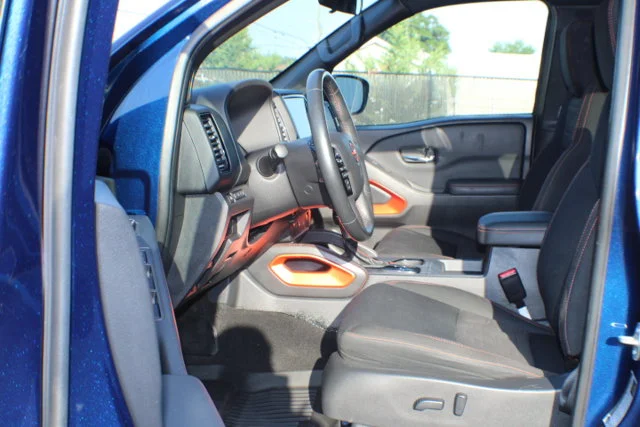 Used 2022 Deep Blue Pearl Nissan PRO-4X image 12