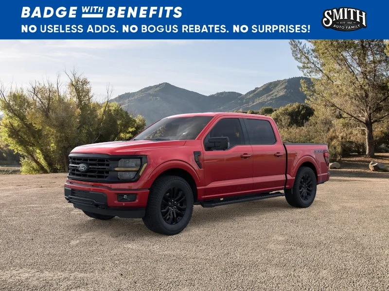 New 2026 Ruby Red Metallic Tinted Clearcoat Ford XLT image 1