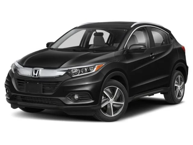 Certified Used 2022 Crystal Black Pearl Honda EX image 1