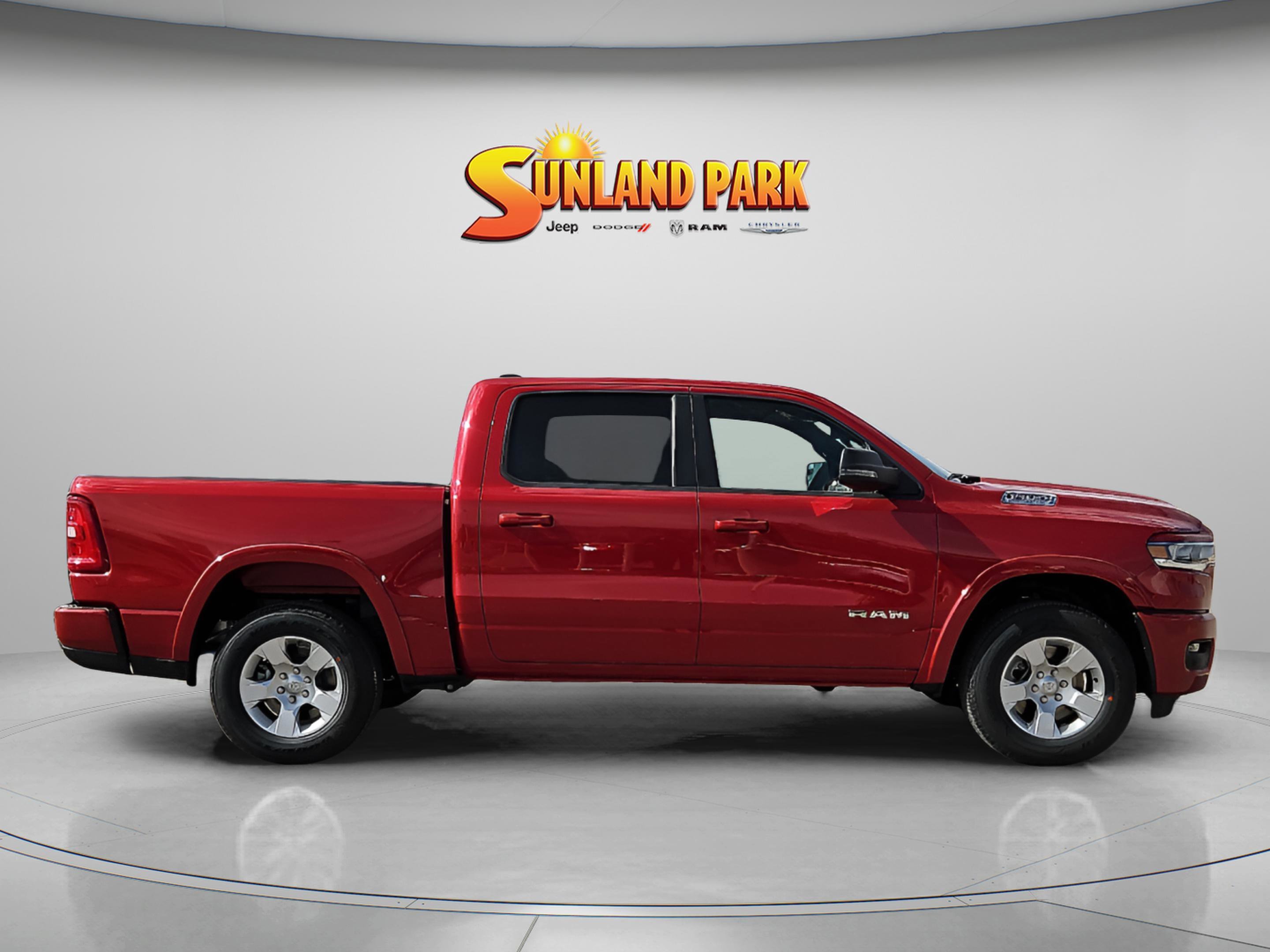 New 2026 Molten Red Pearl-Coat Exterior Paint RAM Lone Star image 7