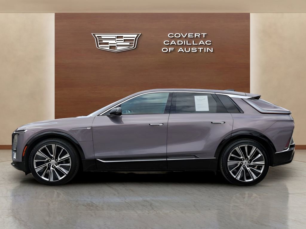 Used 2025 Cadillac LYRIQ Luxury 3 with VIN 1GYKPTRLXSZ302536 for sale in Austin, TX