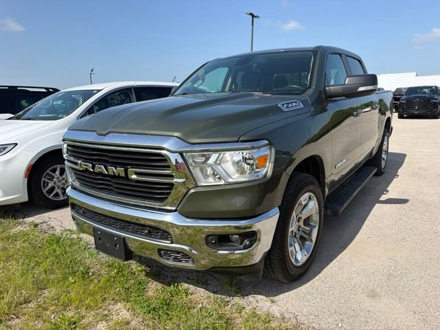 Used 2021 Olive Green Pearlcoat Ram Big Horn/Lone Star image 3