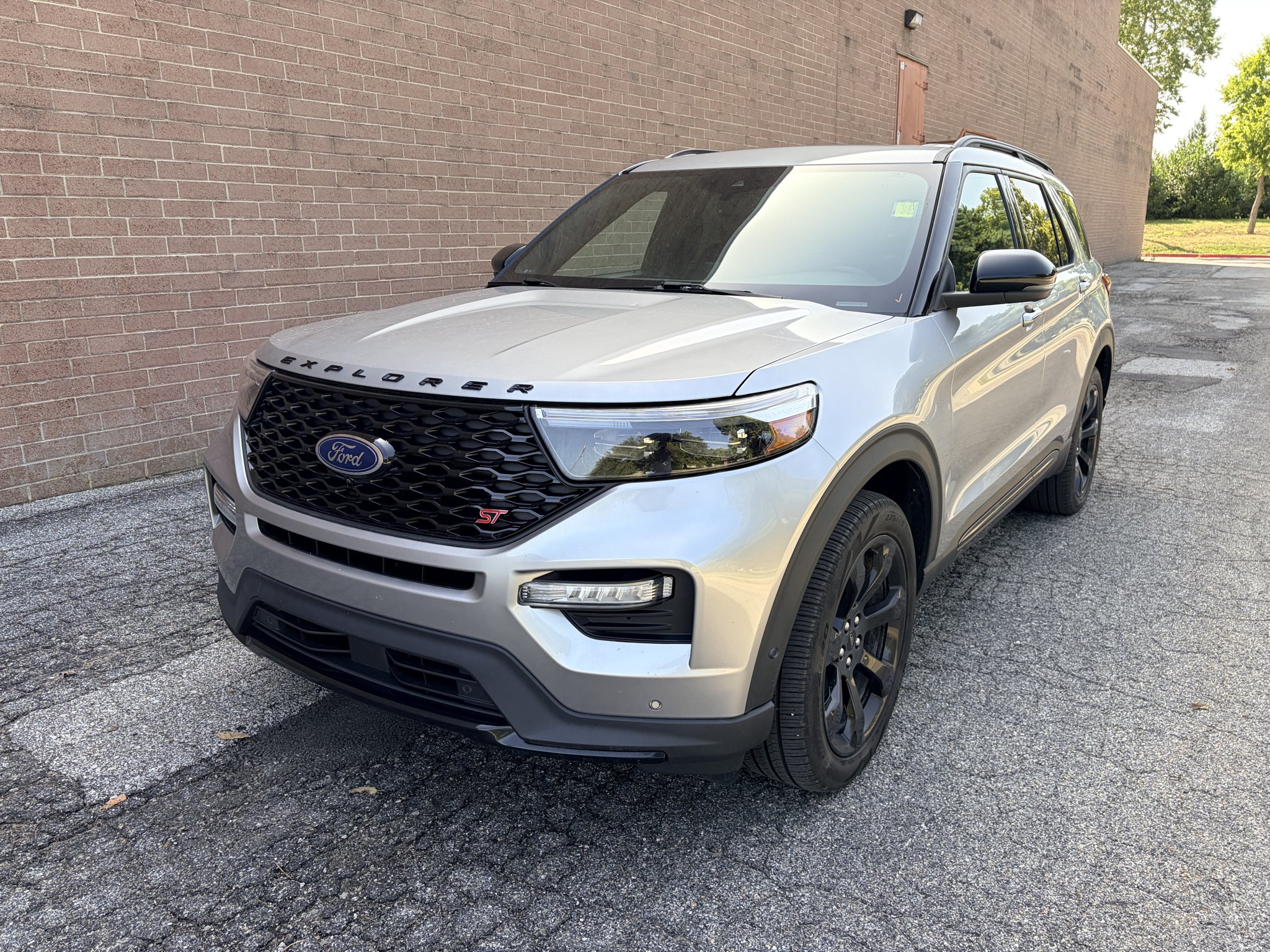 Used 2021 Iconic Silver Metallic Ford ST image 1
