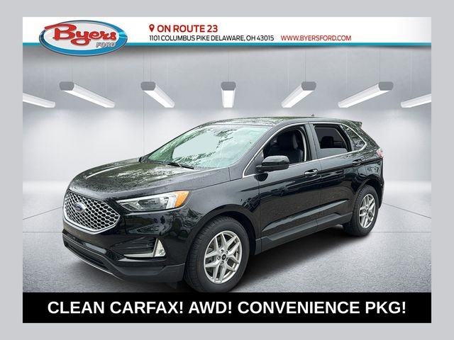 Used 2024 Agate Black Metallic Ford SEL image 1