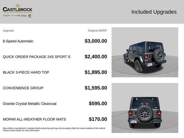 New 2026 Granite Crystal Metallic Clear-Coat Exterior Paint Jeep Sport S image 6