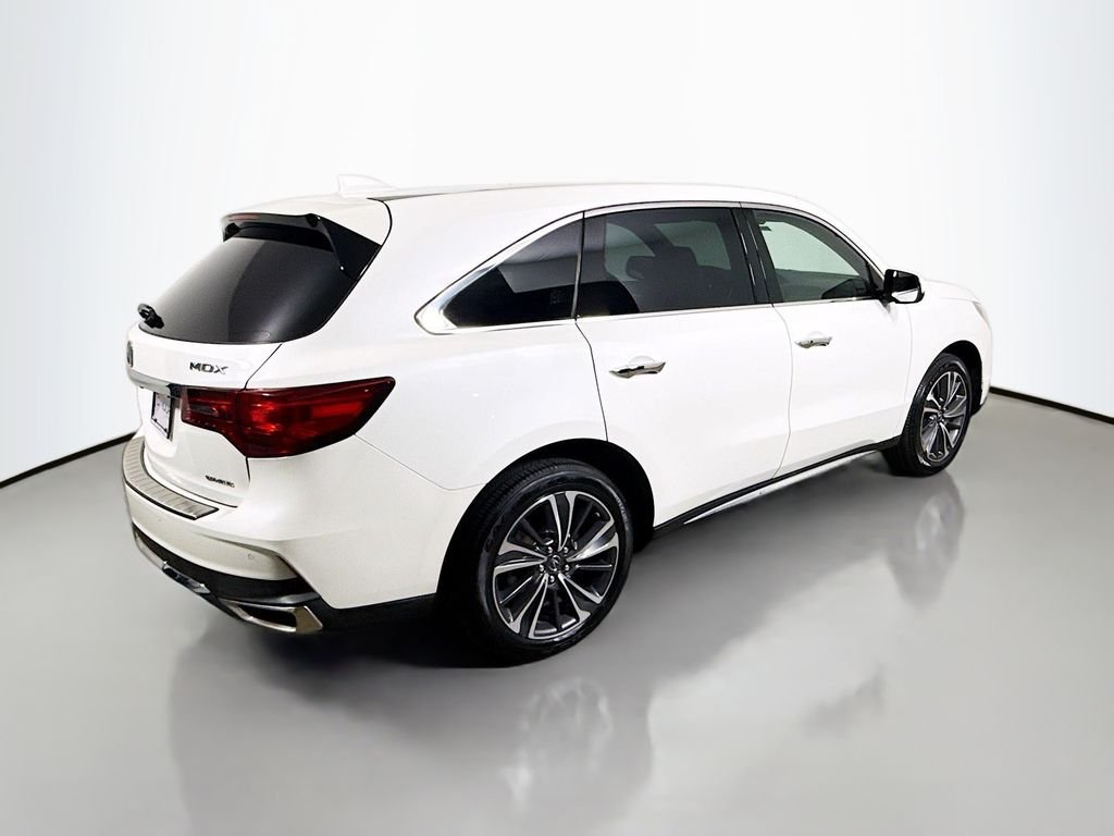 Used 2019 White Diamond Pearl Acura w/Technology Pkg image 7