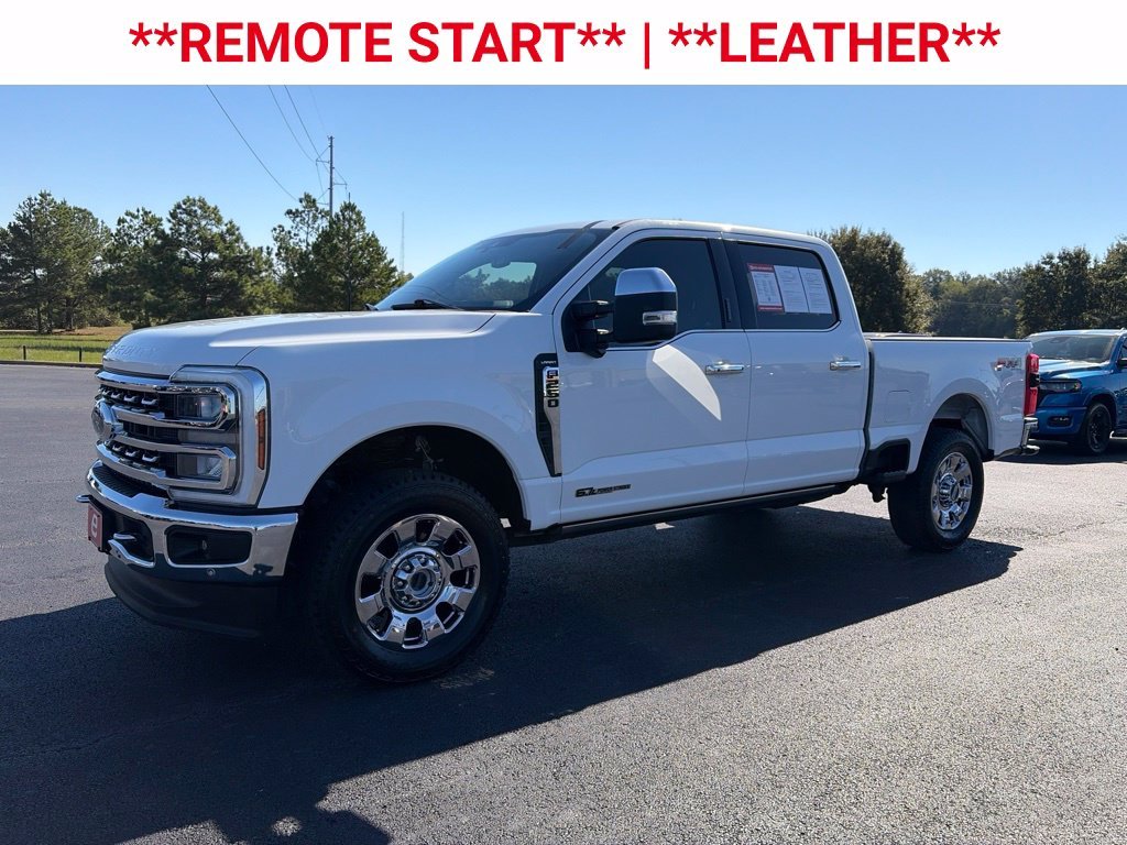 Used 2024 Oxford White Ford Lariat image 3