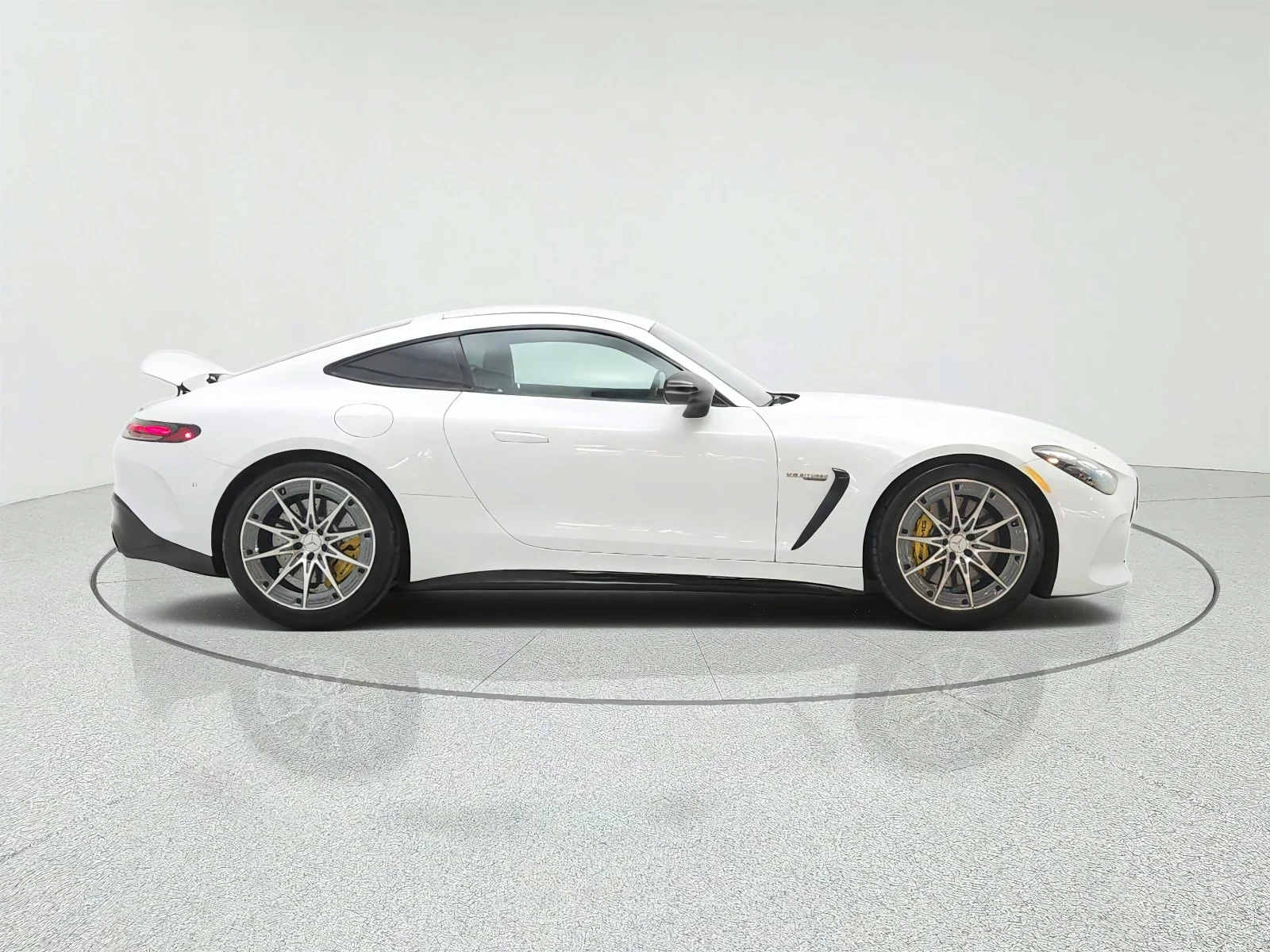 Certified Used 2024 MANUFAKTUR Moonlight White Metallic Mercedes-Benz AMG® GT 55 Coupe image 4