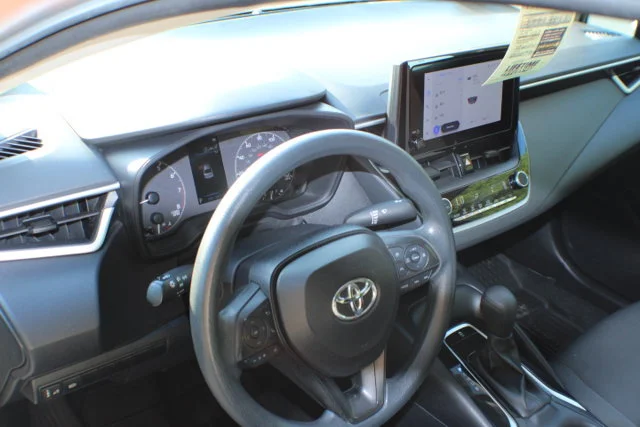 Used 2024 Classic Silver Metallic Toyota LE image 7