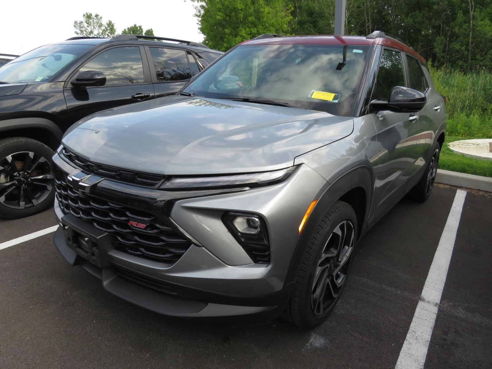 Used 2025 Sterling Gray Metallic Chevrolet RS image 14