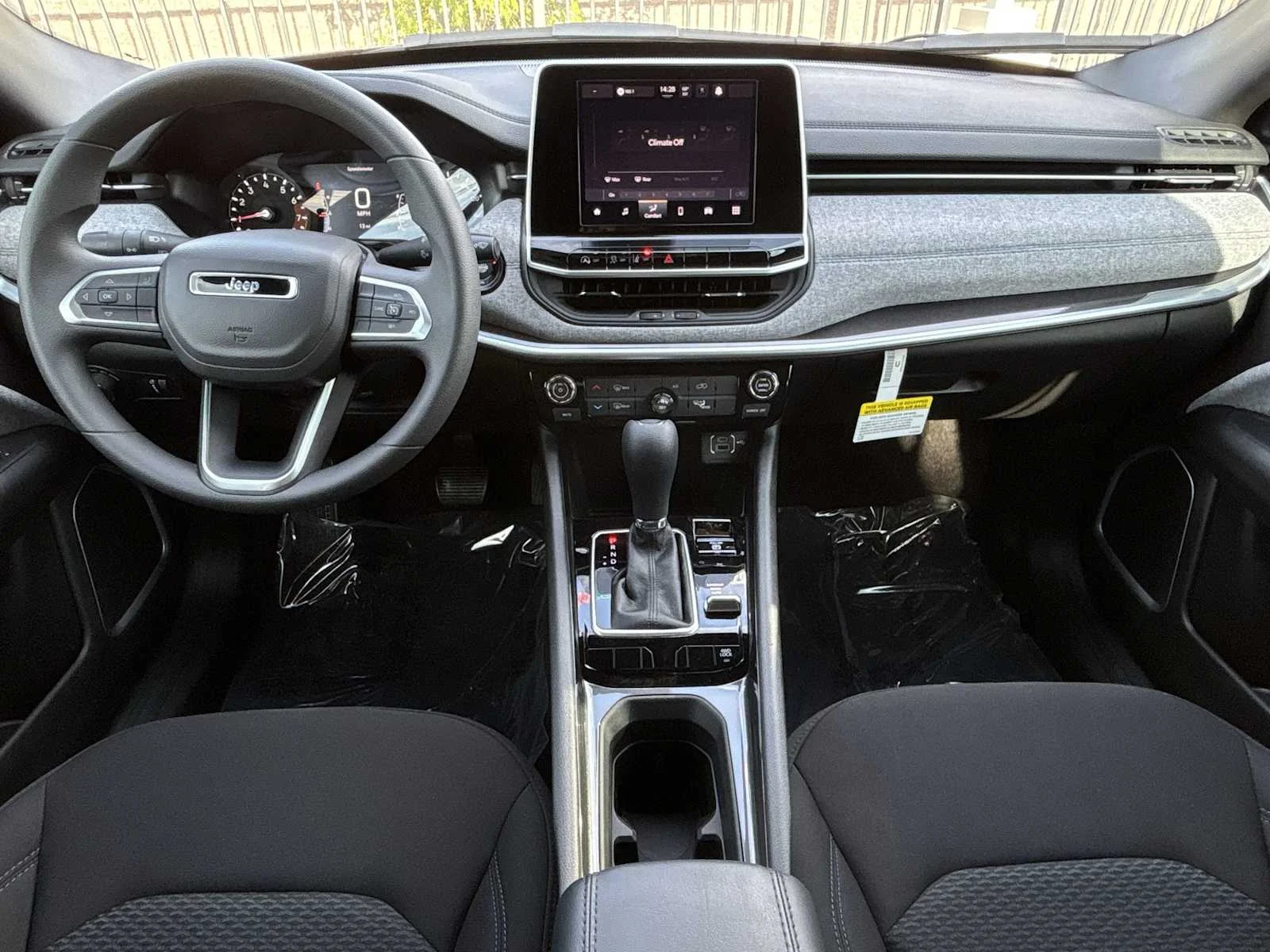 Used 2025 Diamond Black Crystal Pearlcoat Jeep Sport image 14