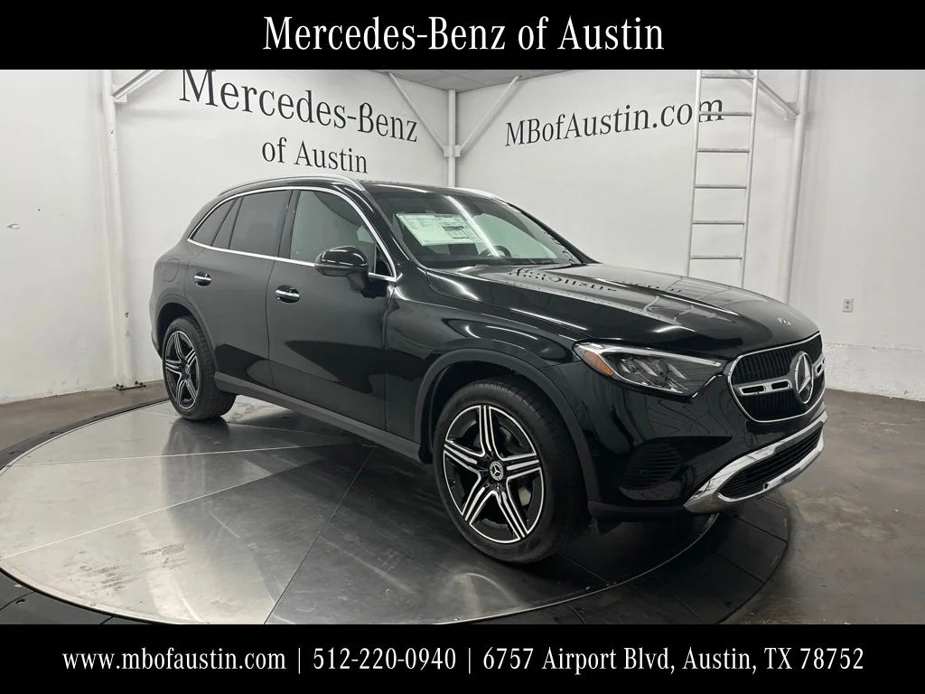 New 2027 Black Mercedes-Benz GLC 300 image 1