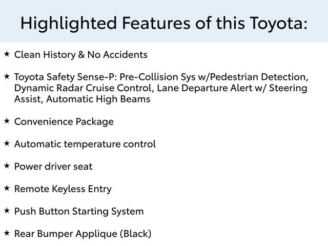Used 2018 Black Toyota SE image 2