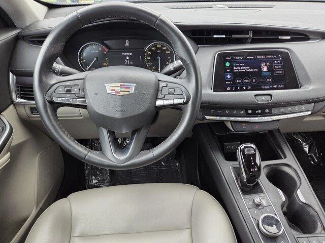 Used 2023 Stellar Black Metallic Cadillac FWD Luxury image 21
