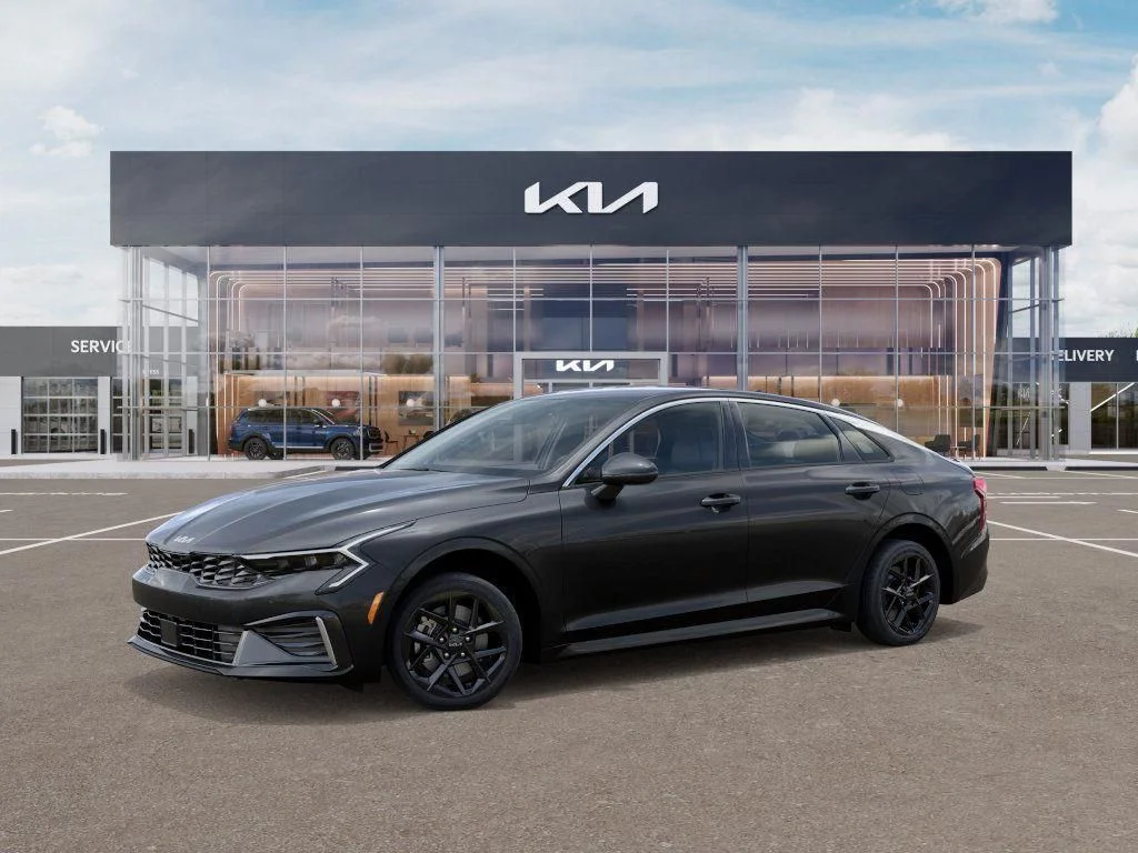 New 2026 Interstellar Gray Kia LXS FWD image 3