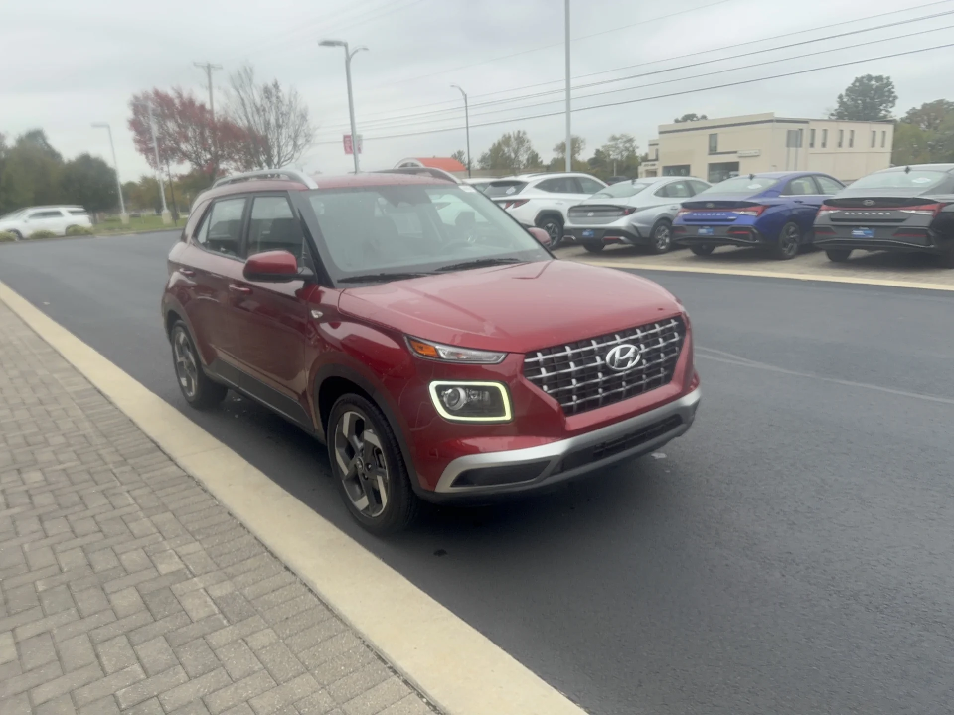 Used 2024 Ultimate Red Hyundai Limited image 1
