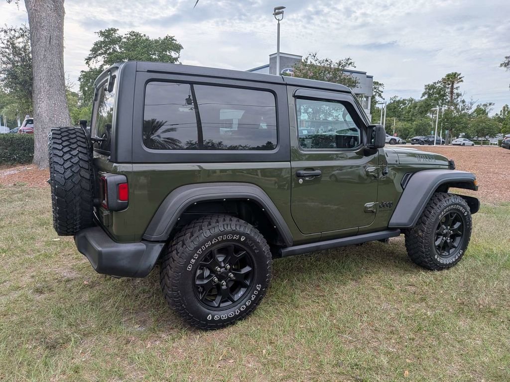 Used 2022 Green Jeep Willys image 3