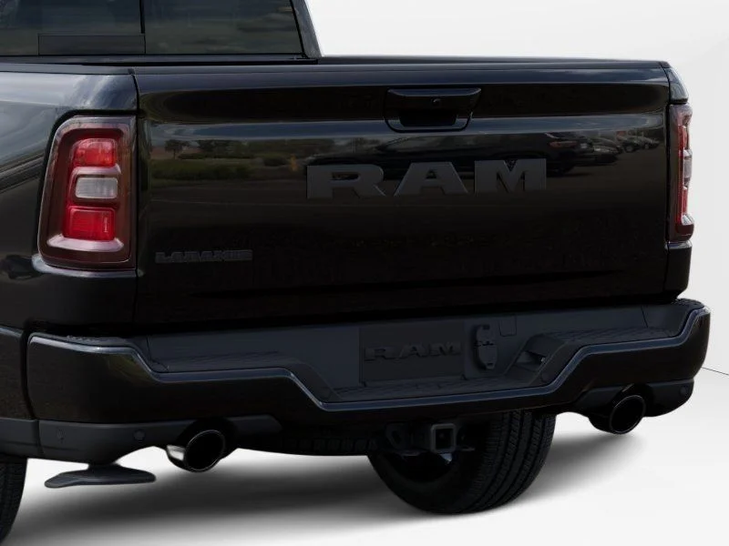 New 2026 Diamond Black Crystal Pearl-Coat Exterior Paint RAM Laramie image 14