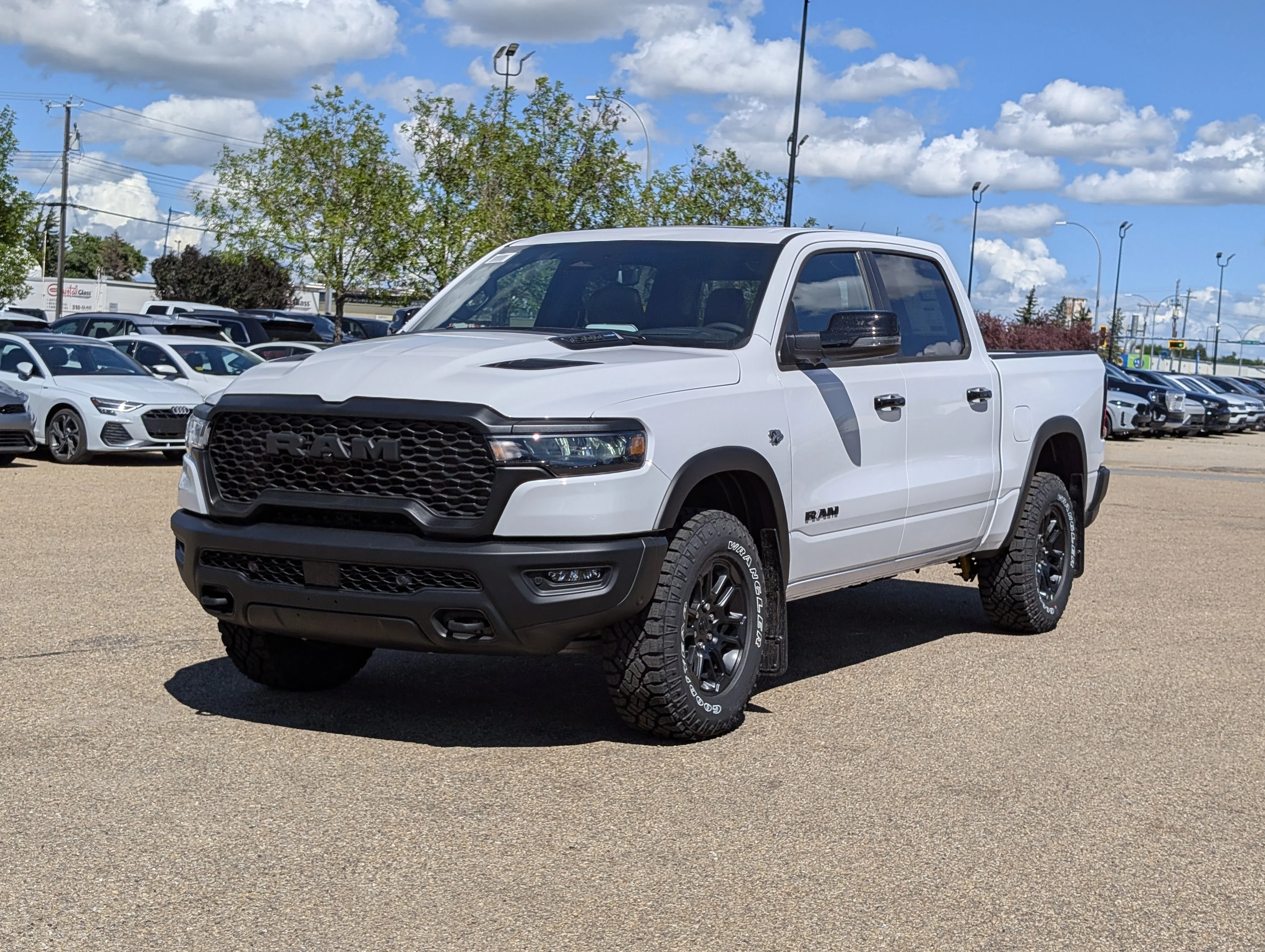 New 2026 Bright White Ram Rebel image 2