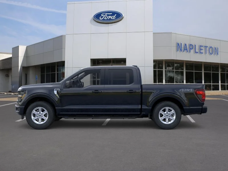 New 2026 Agate Black Metallic Ford XLT image 3
