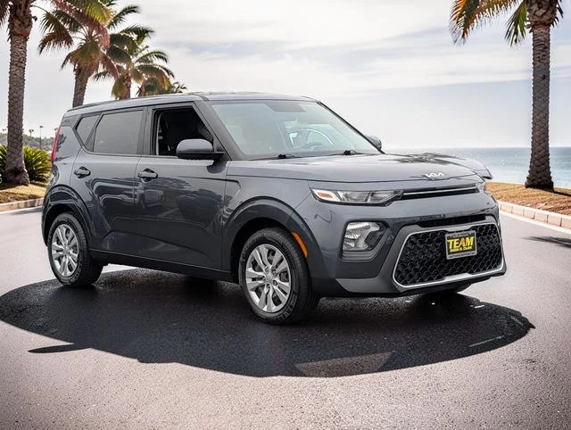 Used 2022 Gray Kia LX image 4