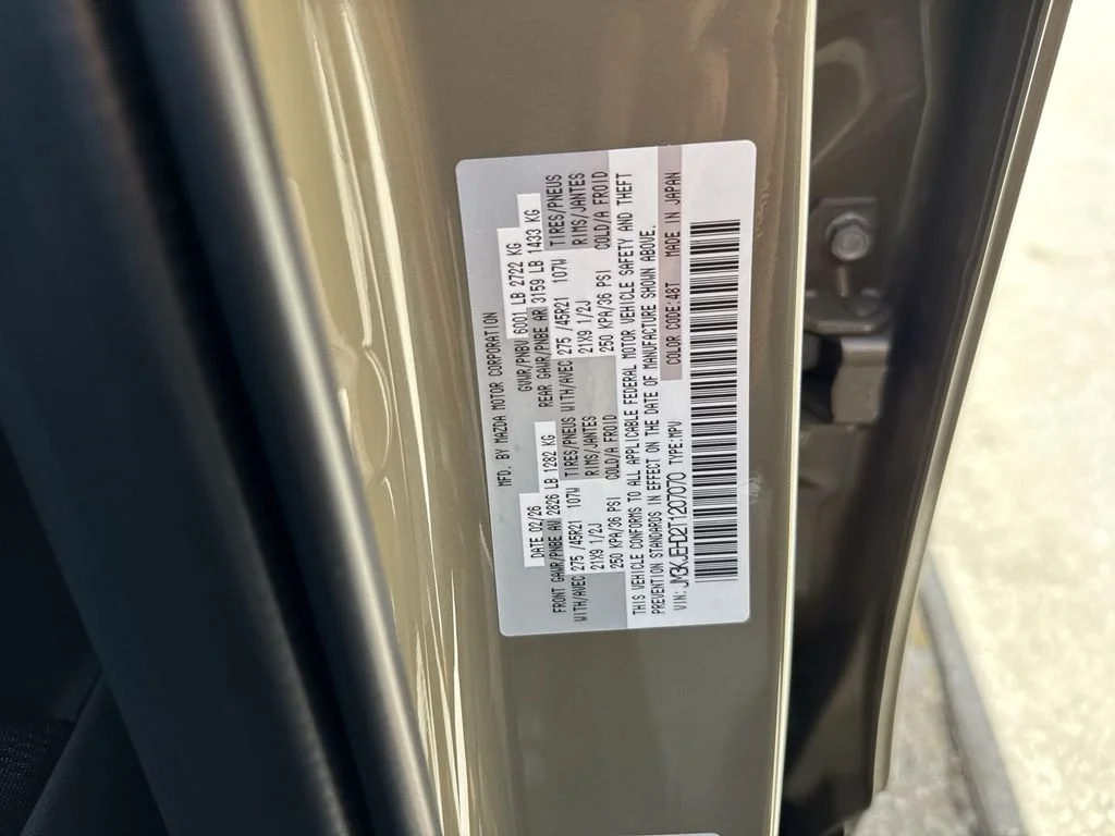New 2026 Sand Metallic Mazda 3.3 Turbo Premium Plus AWD image 60