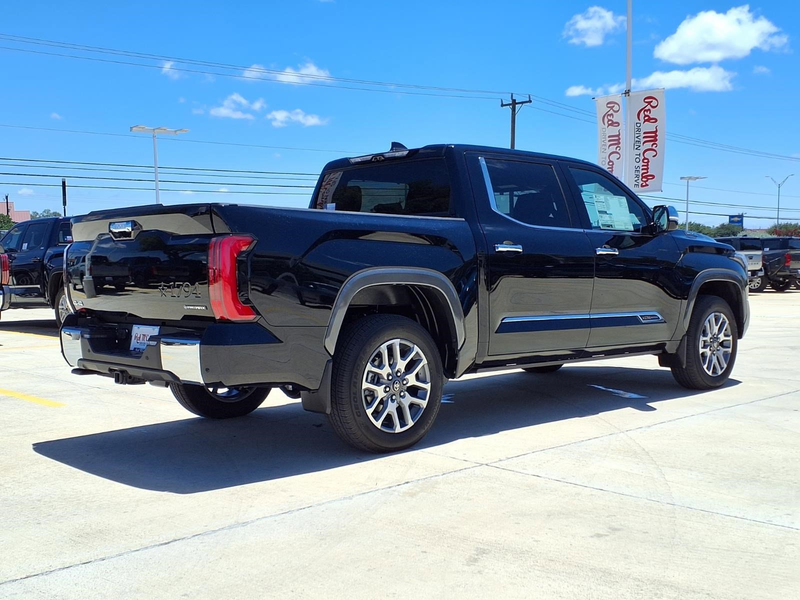 New 2026 Midnight Black Metallic Toyota Tundra 1794 Edition image 5