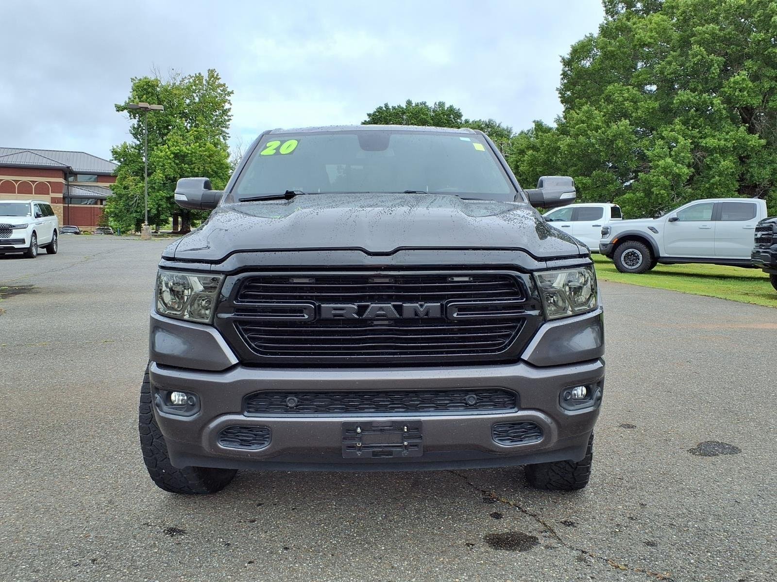 Used 2020 Granite Crystal Metallic Clearcoat Ram Big Horn image 10