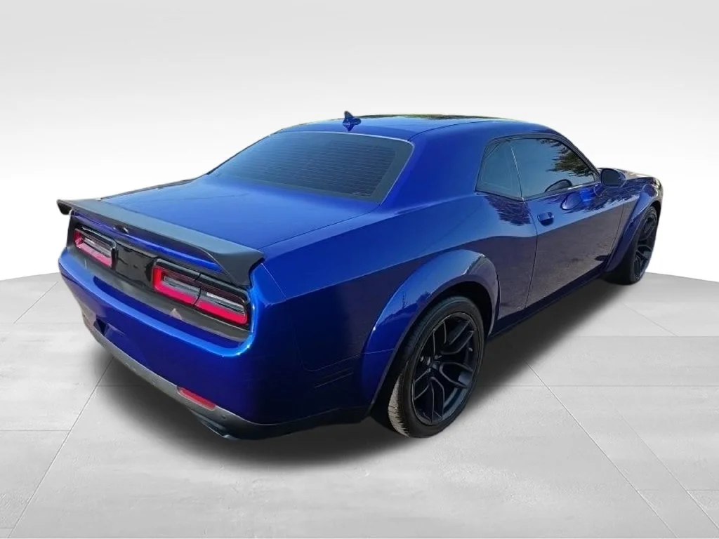 Used 2022 Blue Dodge R/T Scat Pack Widebody image 2