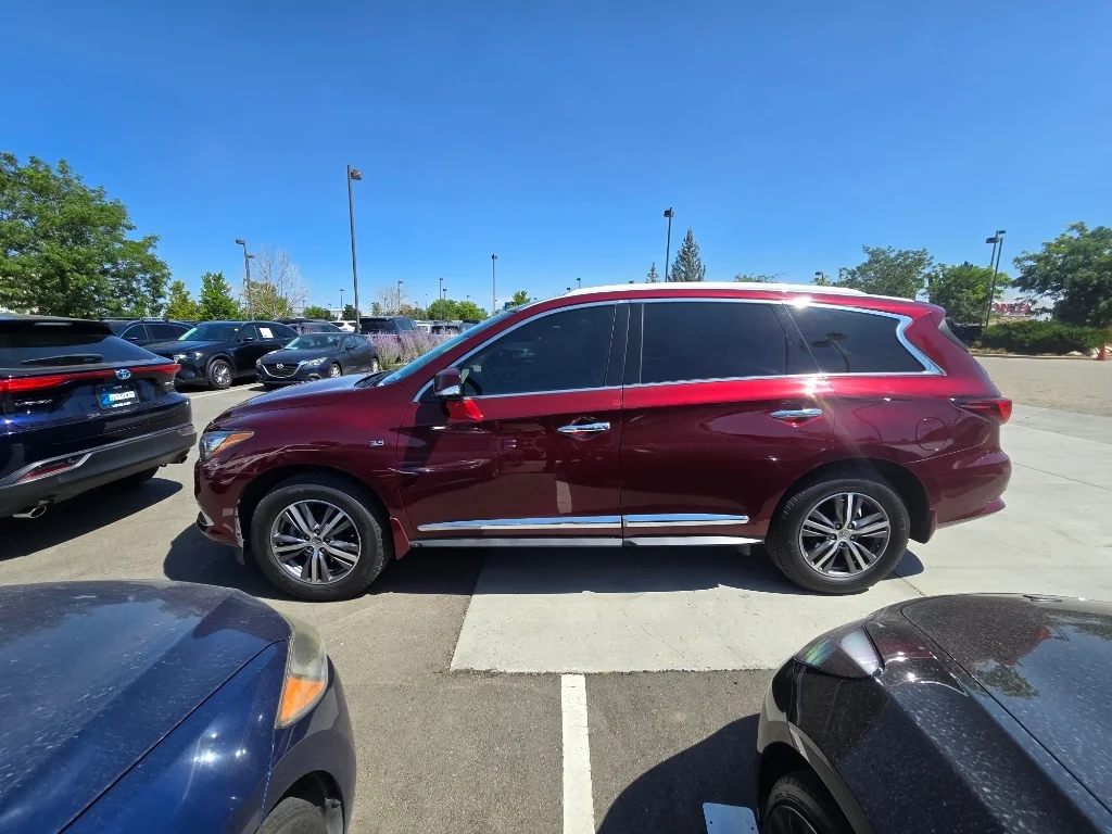 Used 2020 Deep Bordeaux INFINITI LUXE image 2
