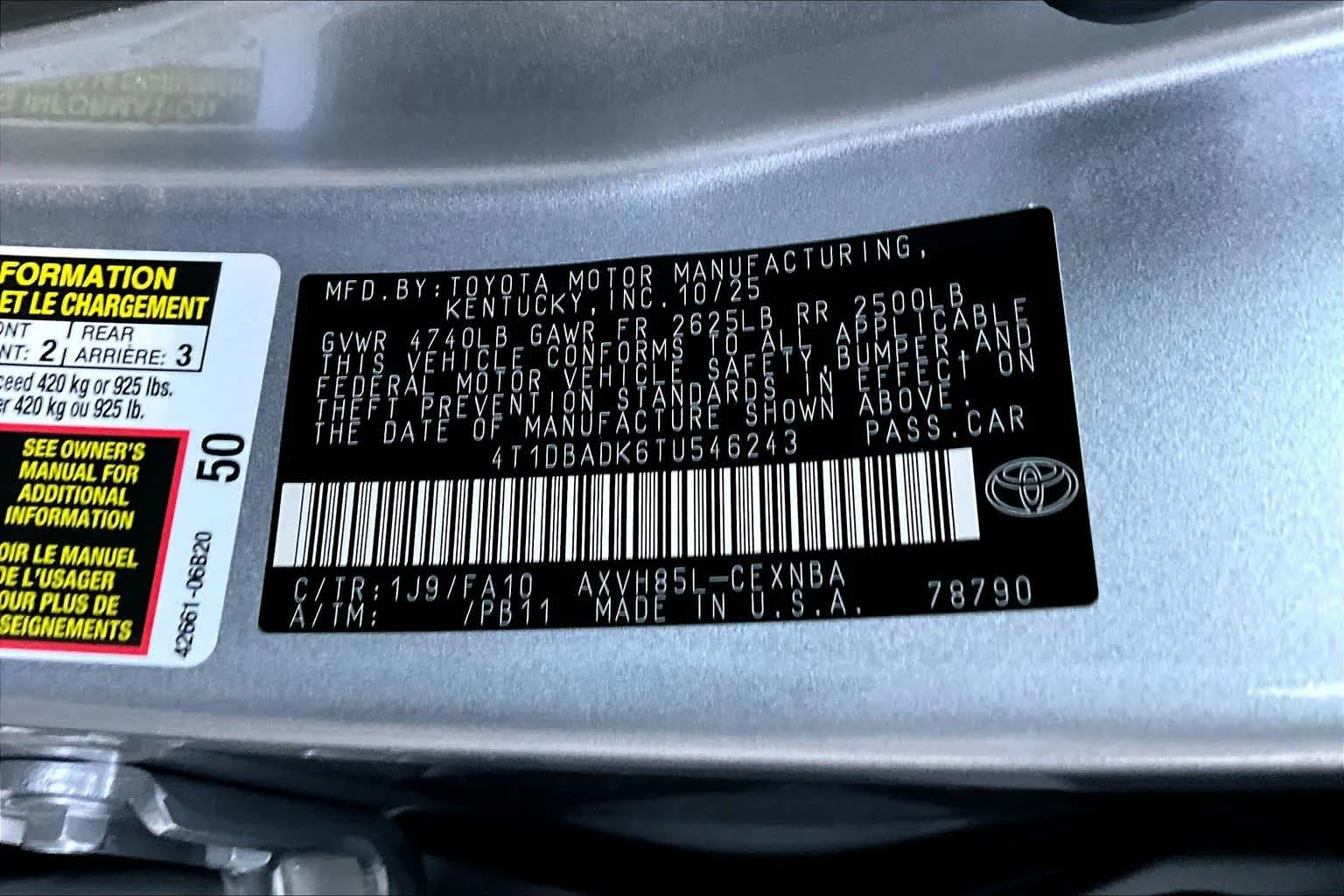 Used 2026 Celestial Silver Metallic Toyota LE image 18