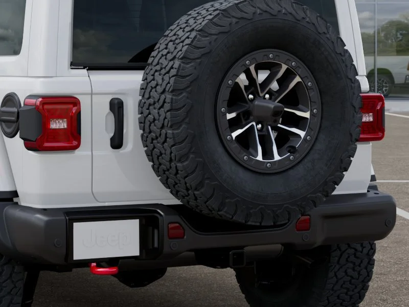New 2026 Bright White Clear-Coat Exterior Paint Jeep Rubicon X image 13