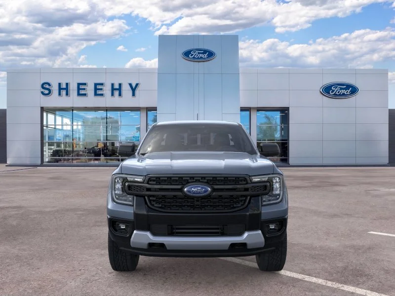 New 2025 Azure Gray Metallic Tri-coat Ford XLT image 2