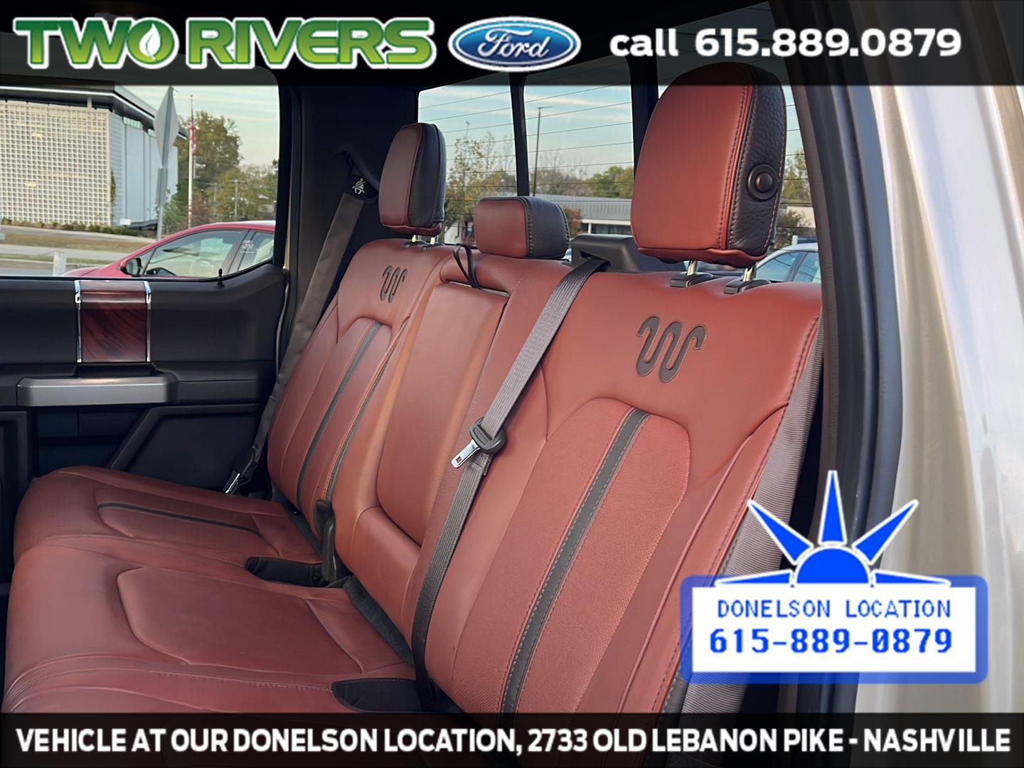 Used 2018 White Gold/Stone Gray Ford King Ranch image 39