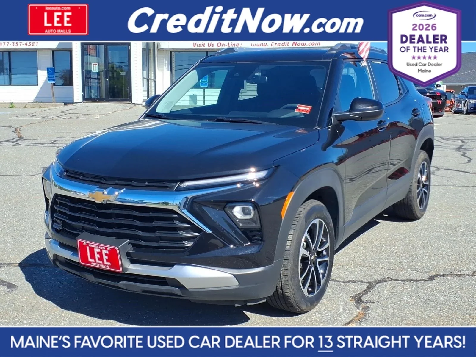 Used 2025 Black Metallic Chevrolet LT image 1