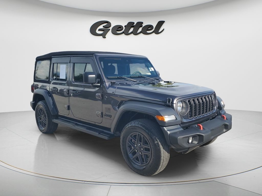 Used 2024 Gray Jeep Sport S image 3