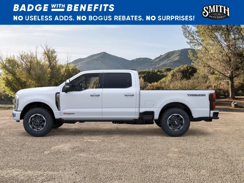 New 2026 Star White Metallic Tri-Coat Ford F-250® Platinum® image 4