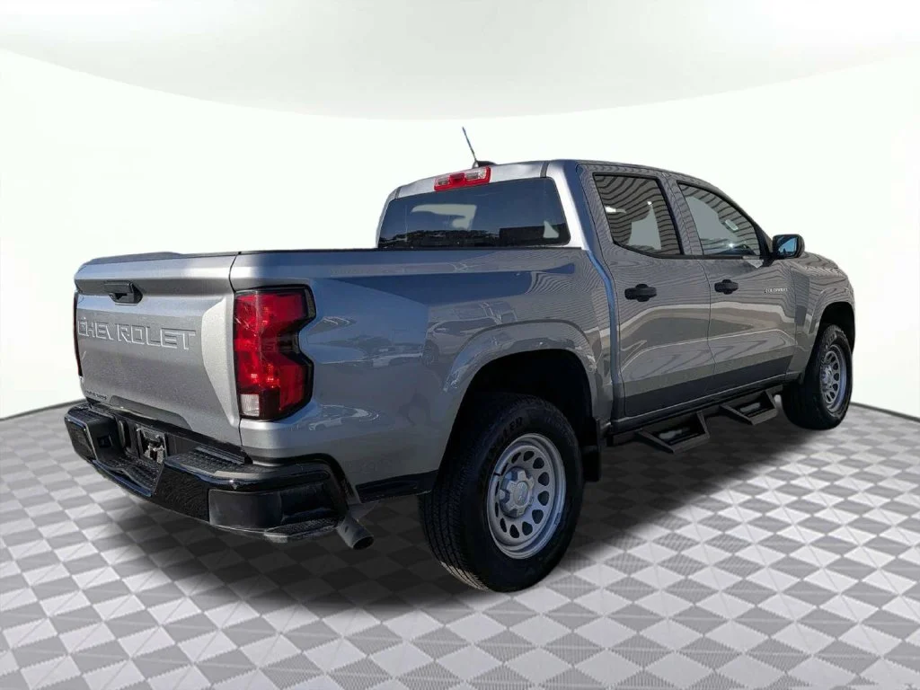 Certified Used 2024 Sterling Gray Metallic Chevrolet Work Truck image 3