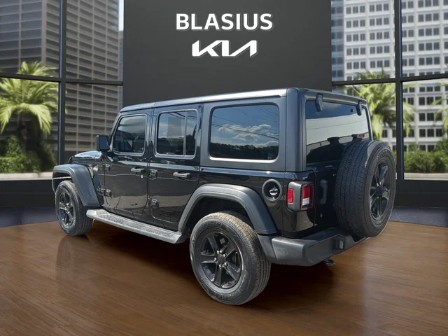 Used 2020 Black Jeep Unlimited Sport Altitude image 3