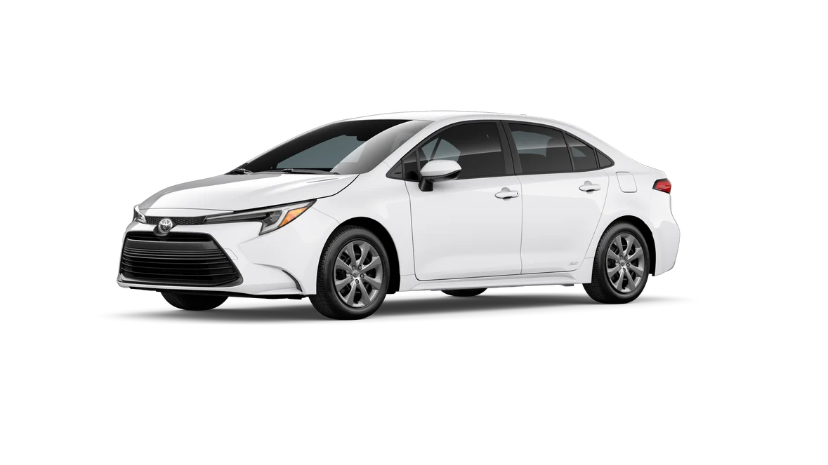 New 2026 Ice Cap Toyota Hybrid LE image 24